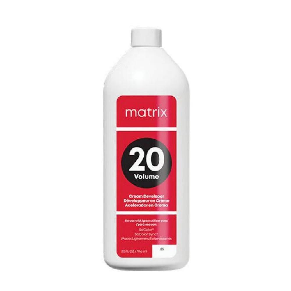 Oxy Trợ Nhuộm Dạng Kem Matrix 10 Vol (3%) 1L - Chính Hãng Mỹ